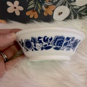 Vintage Avon Milk Glass Trinket Dish